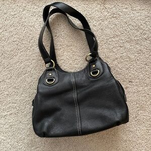 Vintage Leather Hobo Bag